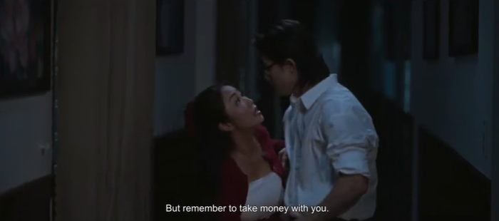 Cảnh tranh cãi giữa hai nhân vật gây chú ý với nhịp thoại dồn dập, được ví như 'bắn rap'.&nbsp;