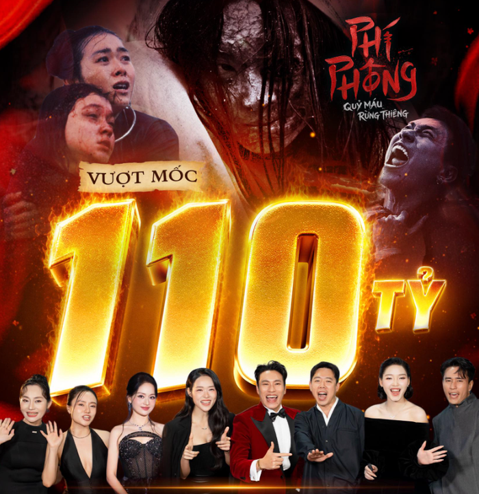 Tác phẩm ghi nhận doanh thu tăng trưởng nhanh và vượt mốc 100 tỷ đồng sau thời gian ngắn.