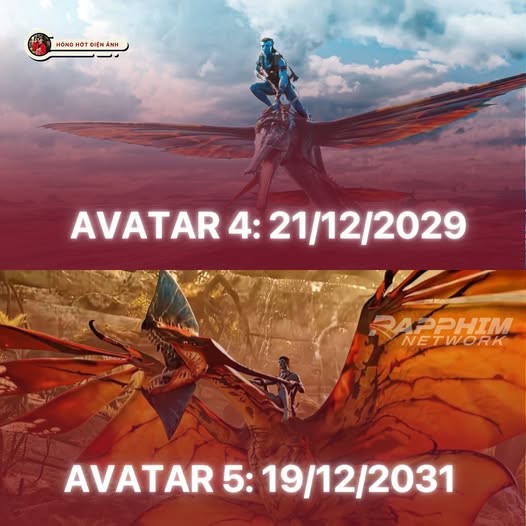 Hai phần tiếp theo của loạt phim hiện được lên lịch phát hành vào năm 2029 và 2031. (Ảnh: Rạp Phim Network)