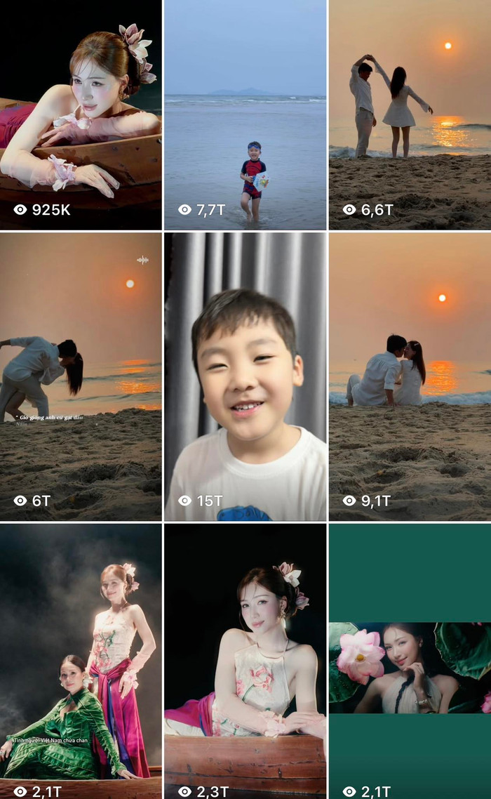 Loạt clip của Hòa Minzy bên chồng sắp cưới và con trai thu hút hàng triệu lượt xem chỉ trong 1 ngày.