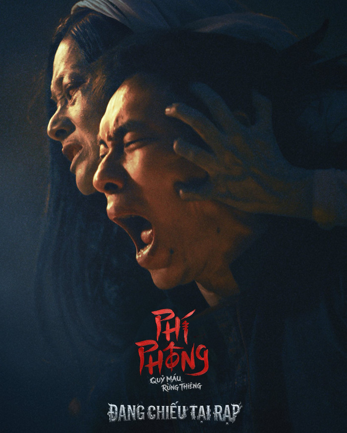 Lan Phương và Kiều Minh Tuấn trong Phí Phông: Quỷ Máu Rừng Thiêng.