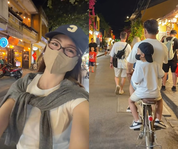 Chồng sắp cưới của Hòa Minzy hết lòng yêu thương, chăm sóc bé Bo. Nhóc tỳ cũng thân tình gọi 'bố Cương'.