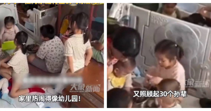 Cụ bà một mình nuôi 9 con, nay tiếp tục chăm 30 đứa cháu khiến dân mạng thán phục Ảnh 1