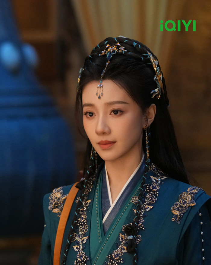 Tạo hình Vương Hạc Nhuận trong Giai Ngẫu Nhiên Thành. Ảnh: iQIYI