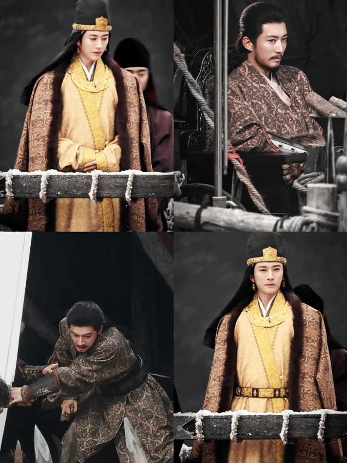 Tạo hình đầy khí chất của Lưu Học Nghĩa trong Giang Sơn Đại Đồng.