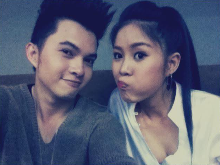 Hình ảnh Nam Cường và Lê Phương 14 năm trước.&nbsp;