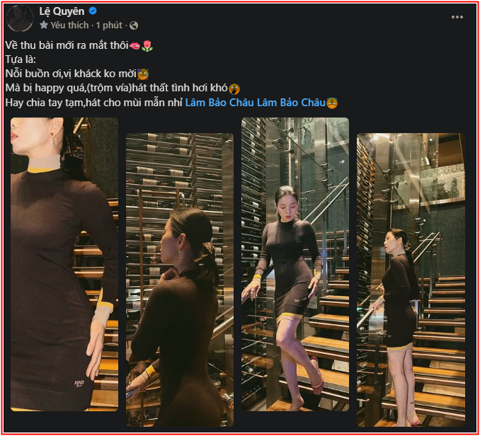 Lệ Quyên đề nghị chia tay Lâm Bảo Châu Ảnh 1