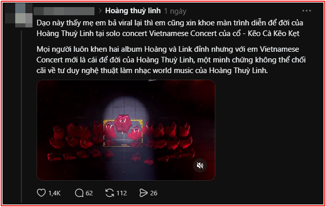 Mạng xã hội 'dậy sóng' với Hoàng Thùy Linh Ảnh 5