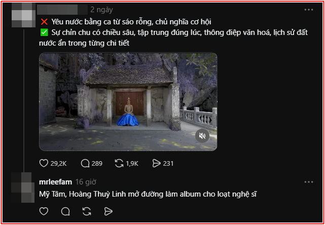 Mạng xã hội 'dậy sóng' với Hoàng Thùy Linh Ảnh 7