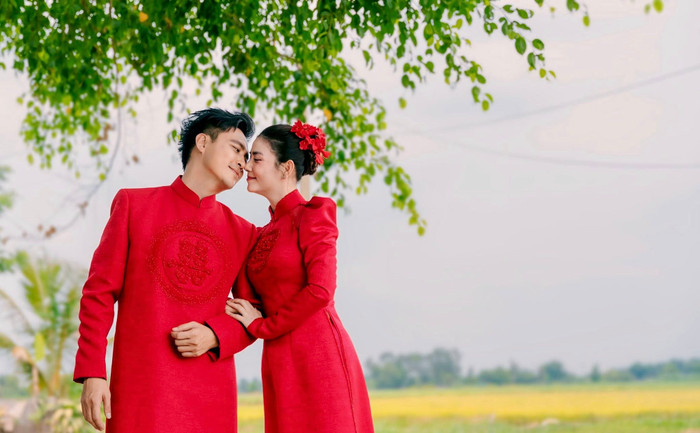 Khán giả dành nhiều lời khen cho sự đẹp đôi của cặp vợ chồng.