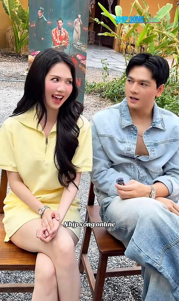 Ngọc Trinh yêu thích người đàn ông lớn tuổi hơn cô, từng trải, không hoạt động trong lĩnh vực giải trí. (Ảnh chụp màn hình từ TikTok Nhịp Sống Online)