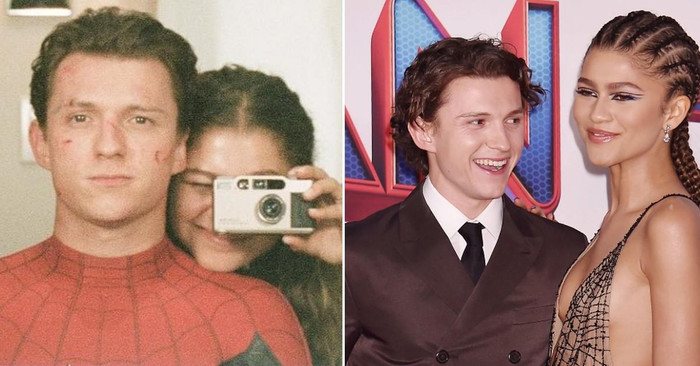 Tom Holland và Zendaya từ bạn diễn thành vợ chồng. (Ảnh: TMZ)