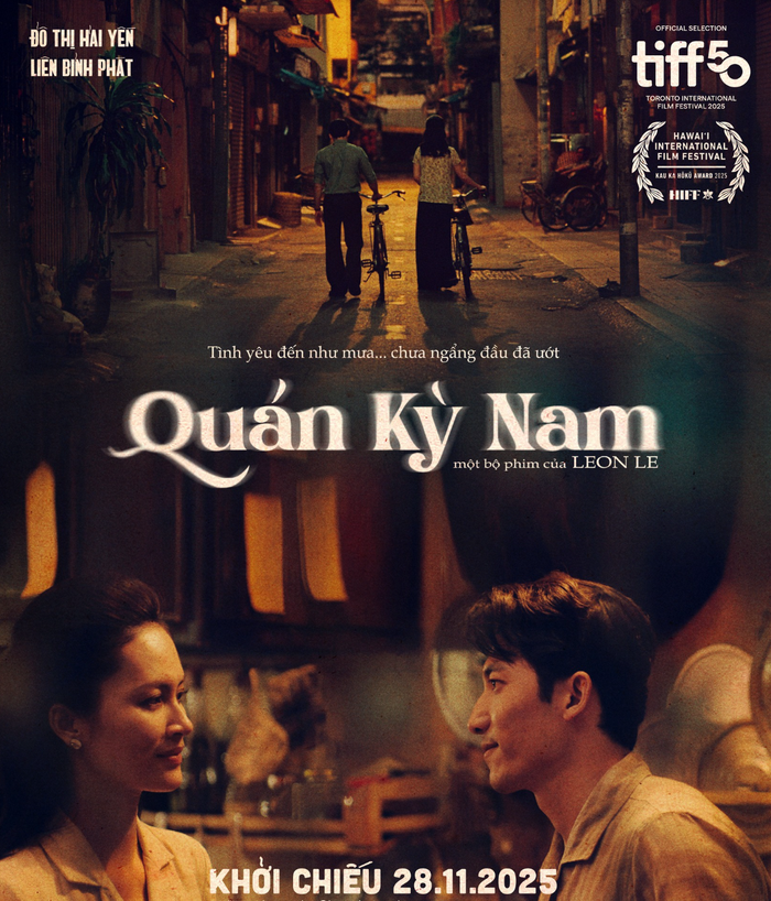 Một khung hình đậm chất nghệ thuật từ Quán Kỳ Nam, gợi nhớ về vẻ đẹp cổ điển của Sài Gòn xưa. - Ảnh: NSX