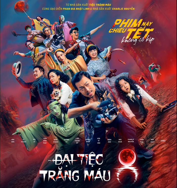 Poster chính thức của Đại tiệc trăng máu 8, tác phẩm đại diện Việt Nam công chiếu đêm bế mạc LHP Udine.