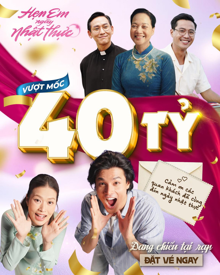 Hẹn Em Ngày Nhật Thực vượt mốc doanh thu hơn 40 tỷ đồng sau 5 ngày công chiếu.&nbsp;