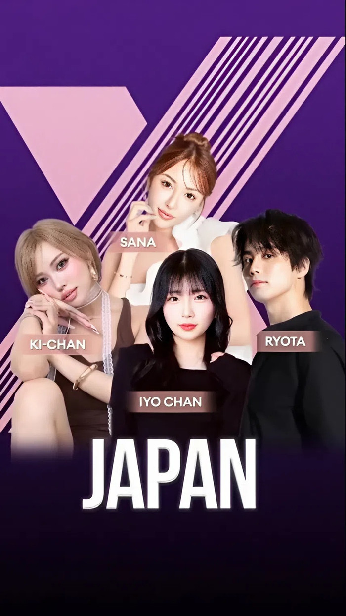 Các thành viên trong team Nhật Bản tại X THE LEAGUE.