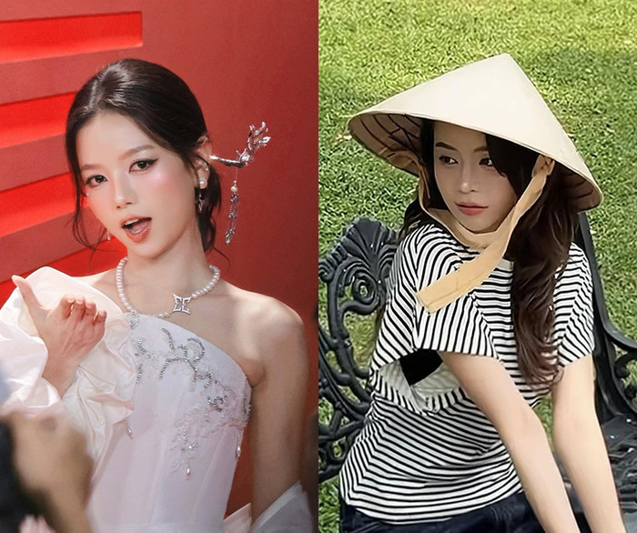 Mỹ nhân phim Mưa Đỏ dành lời khen nhan sắc của Hoa hậu Thanh Thủy.