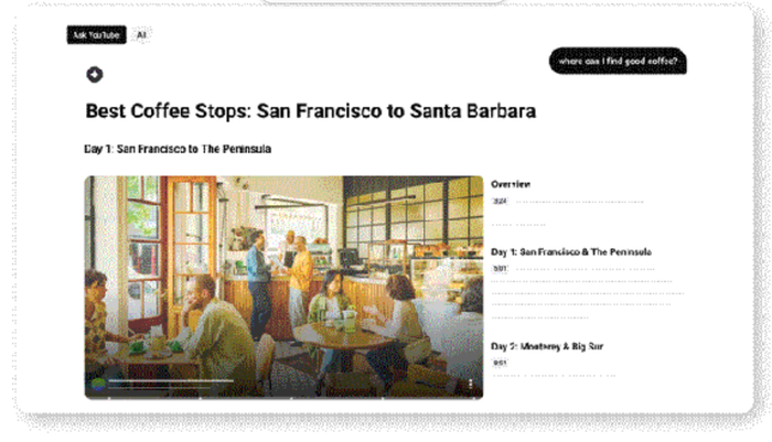 AI sẽ tiếp tục trả lời theo cùng phong cách hội thoại. Ảnh: YouTube