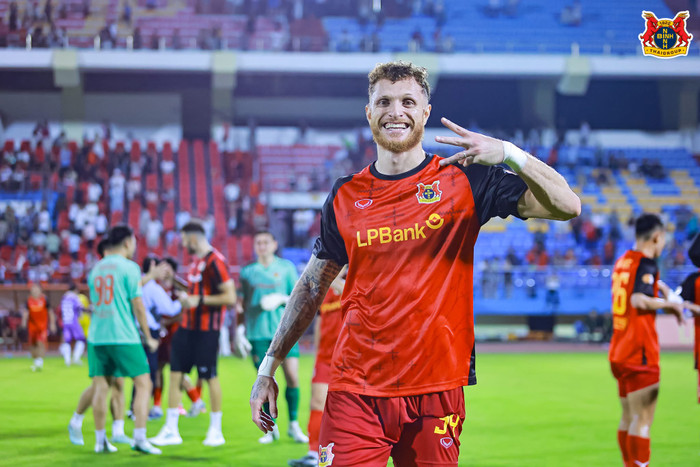 Geovane có quốc tịch Việt Nam. Ảnh: Ninh Bình FC