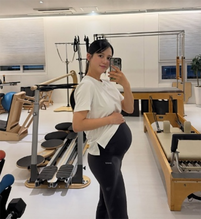 Nam Bo Ra đang chuẩn bị đón con đầu lòng.