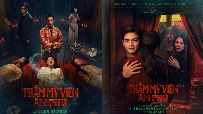 Thẩm Mỹ Viện Âm Phủ cũng đánh dấu lần đầu tiên Ngọc Trinh và Lê Xuân Tiền nên duyên trên màn ảnh rộng.&nbsp;