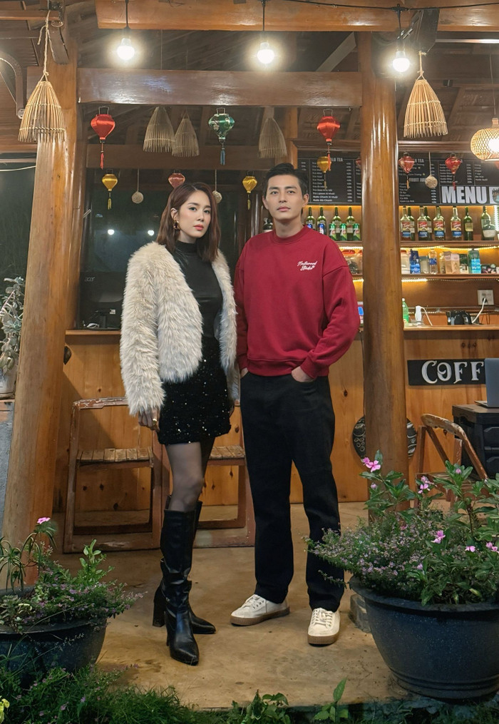 Lê Phương và Quốc Huy có màn kết hợp ăn ý trên màn ảnh.