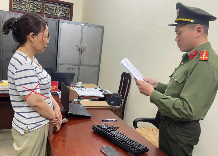 Đối tượng Cao Thị Hạnh.&nbsp;