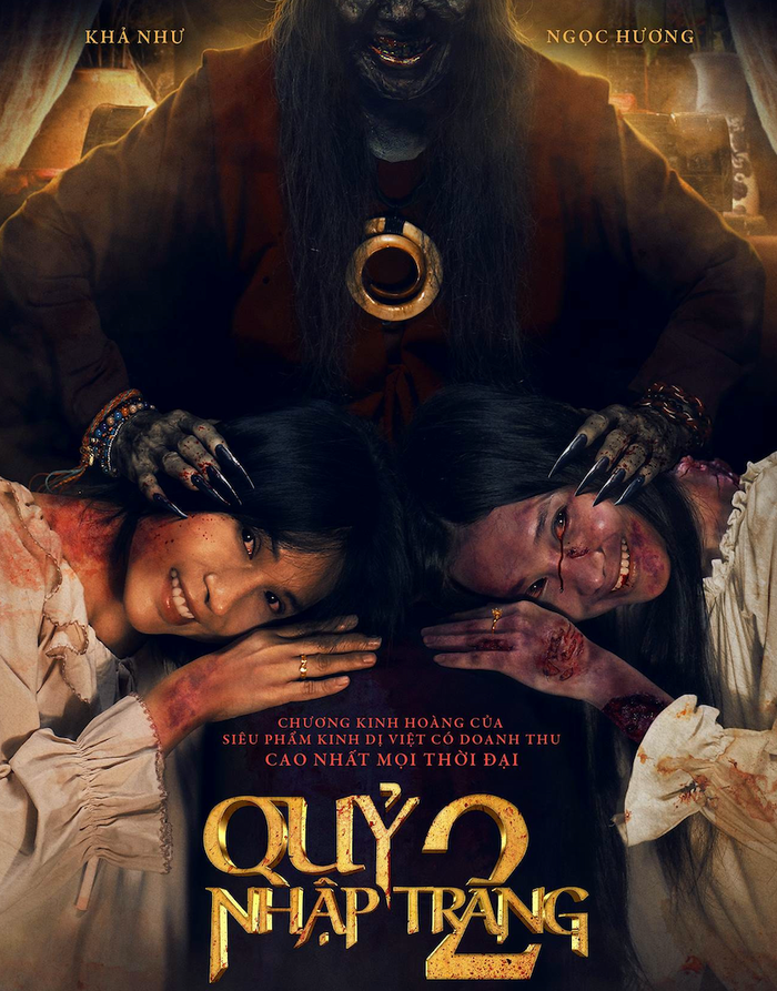 Sau 3 tuần chính thức công chiếu, Quỷ Nhập Tràng 2 đã chạm mốc doanh thu khoảng 130 tỷ đồng.