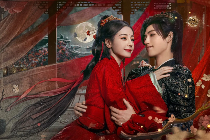 Vẻ đẹp sắc sảo của Quỷ vương Địch Lệ Nhiệt Ba trong siêu phẩm huyền huyễn Bạch Nhật Đề Đăng. - Ảnh: Weibo