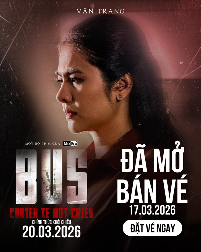 Tạo hình của Vân Trang trong phim của đạo diễn Luk Vân. - Ảnh: FBNV