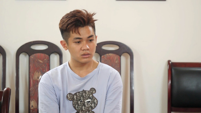 Đối tượng Vũ Việt An có 2 tiền án về tội trộm cắp và cướp giật tài sản, vừa ra tù năm 2024. Ảnh: Công an TP Hà Nội&nbsp;