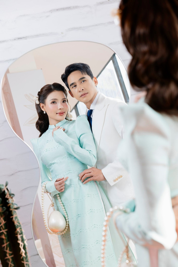 Thúy Diễm đã lên tiếng khi khán giả đồng loạt phản ứng trước những cảnh quay thân mật của Lương Thế Thành với bạn diễn trong phim Bóng Ma Hạnh Phúc (Ảnh: FBNV).