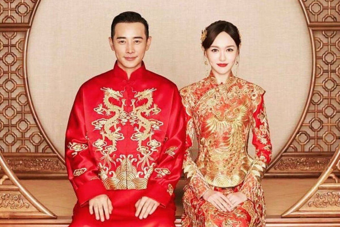 Vợ chồng Đường Yên đã kết hôn vào năm 2018. Ảnh: Xinhua