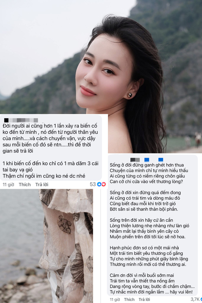 Cộng đồng mạng để lại hàng nghìn bình luận động viên Phương Oanh dưới bài đăng cá nhân.&nbsp;