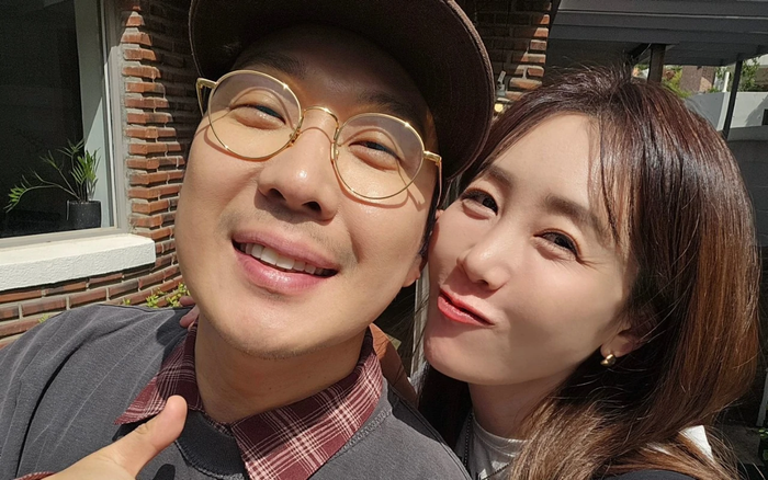 Byul và chồng là diễn viên Haha. (Ảnh: X)