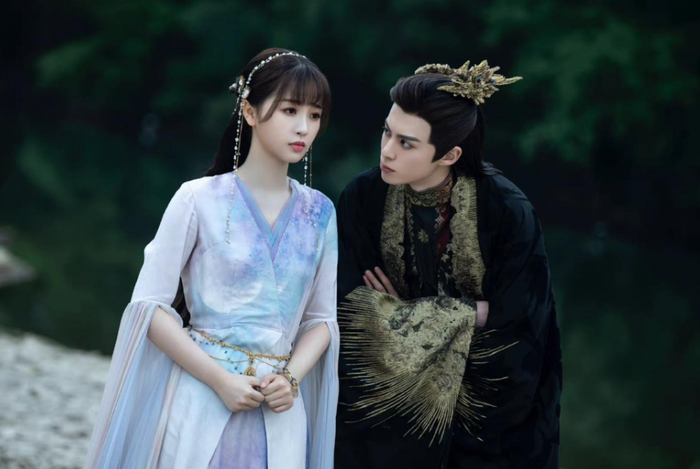 Ngu Thư Hân trong vai nữ chính của Thương Lan Quyết, tác phẩm tạo nên hiện tượng cổ trang