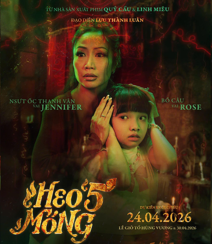 NSUT Ốc Thanh Vân vào vai Jennifer trong dự án Heo 5 Móng. - Ảnh: FBNV