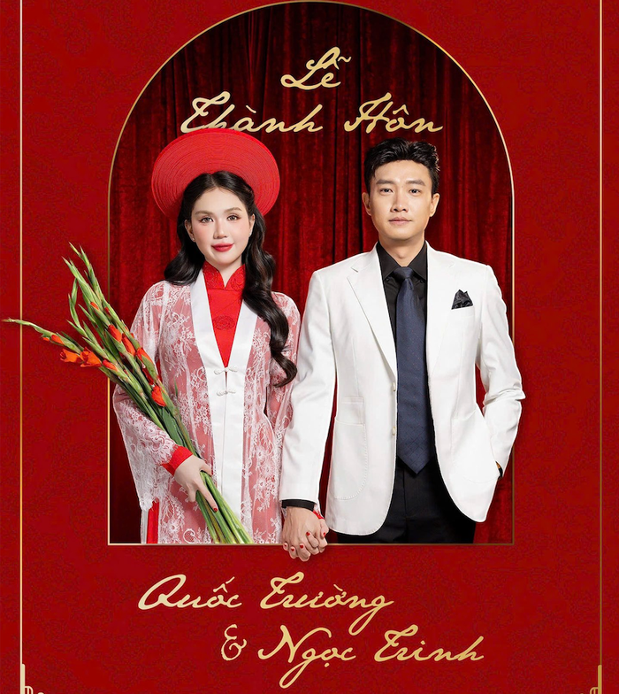 Mối quan hệ giữa Quốc Trường và Ngọc Trinh nhanh chóng trở thành tâm điểm chú ý của dư luận trong tháng 3/2026 (Ảnh: FBNV).