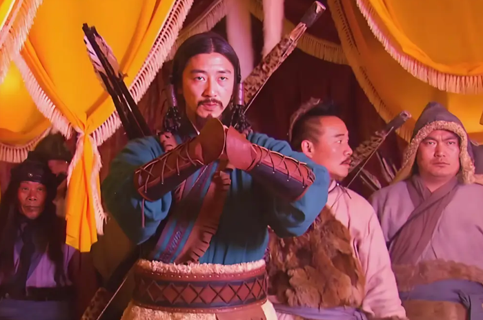 Nhân vật Triệu Nhất Thương, một trong tám tay cung điêu luyện thuộc nhóm Thần Tiễn Bát Hùng trong Ỷ Thiên Đồ Long Ký. - Ảnh: Sohu