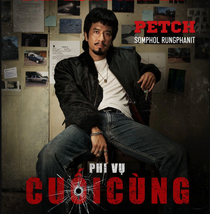 Tạo hình phong trần của nam chính Petch trong Phi Vụ Cuối Cùng. - Ảnh: NSX