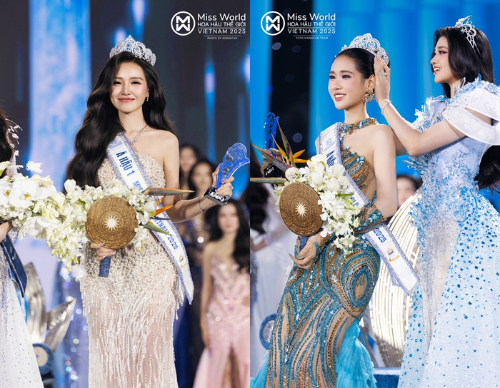 Á hậu Tâm Như và Á hậu Khánh Như sau chung kết Miss World Vietnam 2025 cũng có khả năng sẽ thi Miss International 2026.