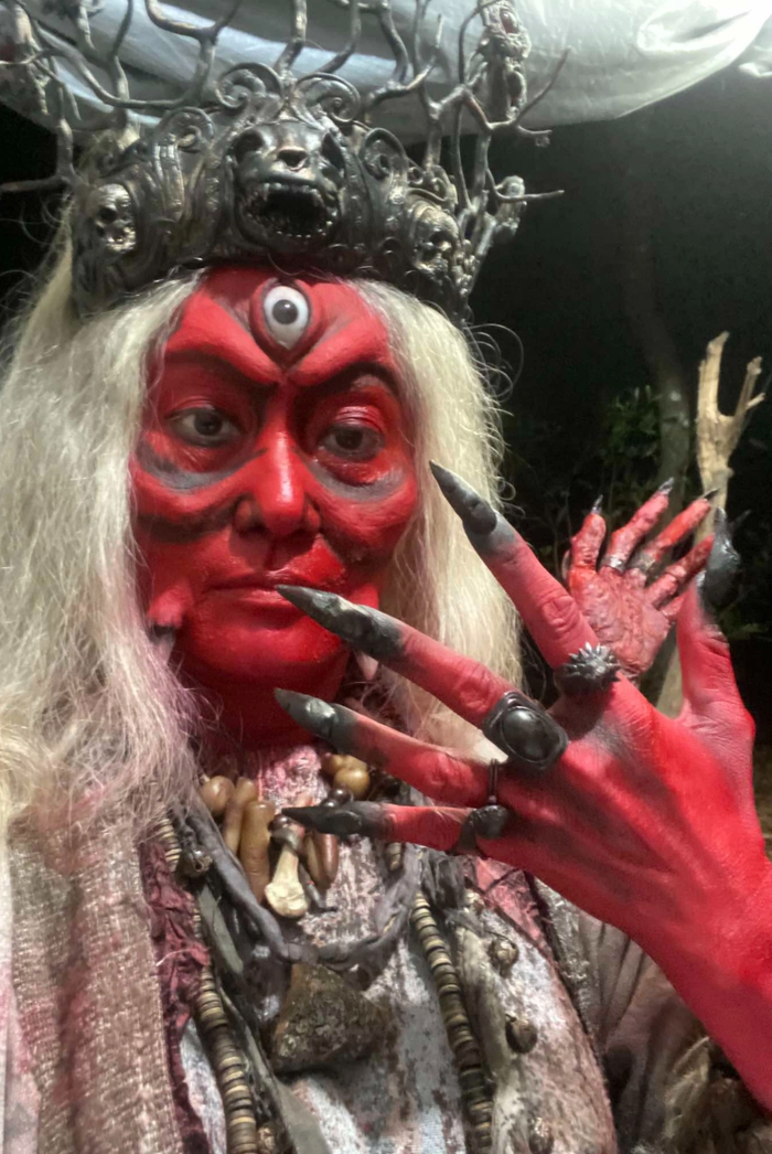 Sự xuất hiện đầy ma mị của NSƯT Hạnh Thúy trong dị bản kinh dị Cám vừa được trình làng. - Ảnh: NSX