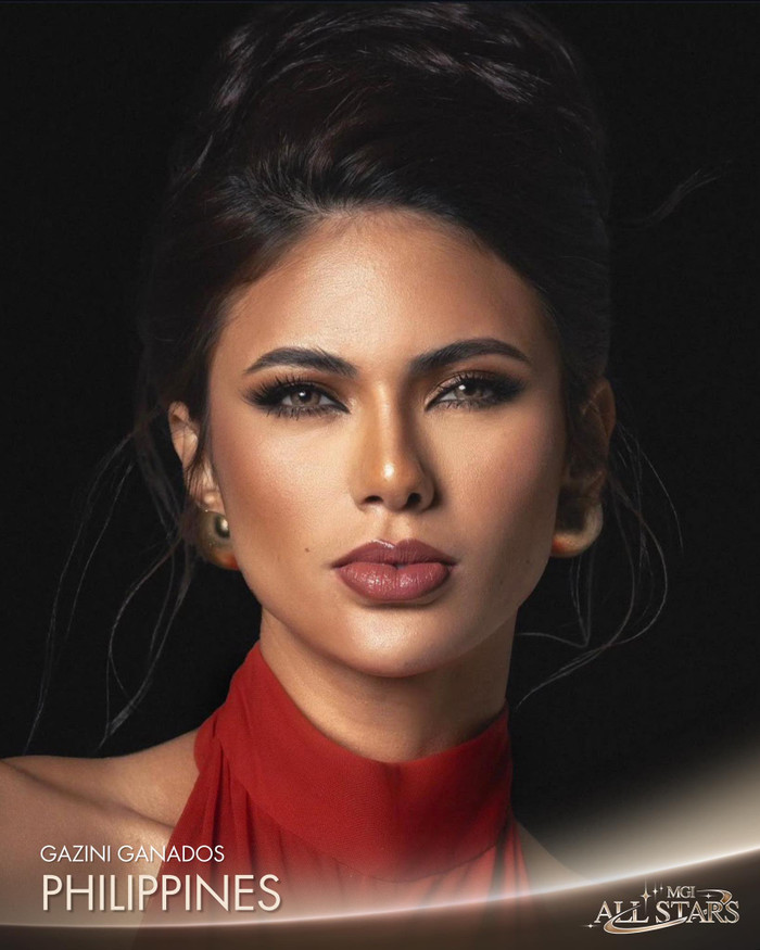 Gazini Ganados từng đăng quang Miss Universe Philippines 2019 và lọt Top 20 Miss Universe 2019.