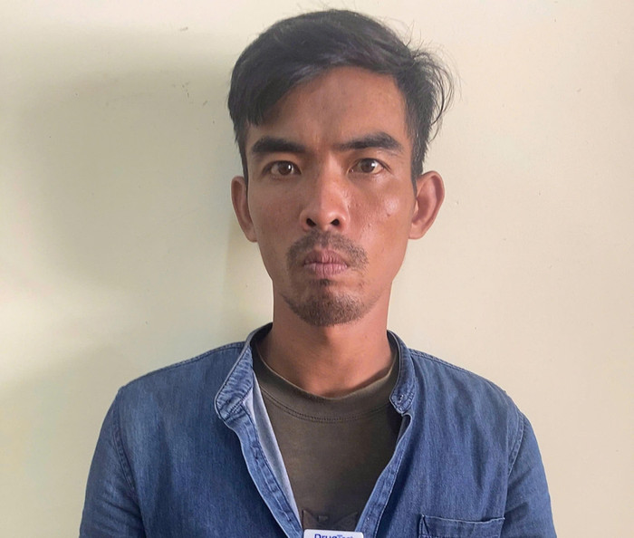 Đối tượng Đ.M.T tại cơ quan Công an&nbsp;