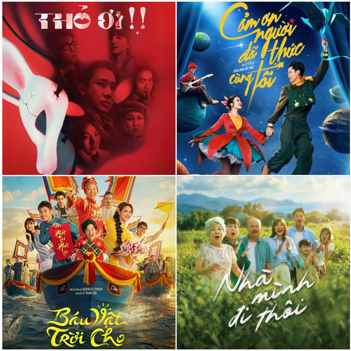 4 phim Việt còn lại vẫn đang bám trụ đường đua phòng vé.