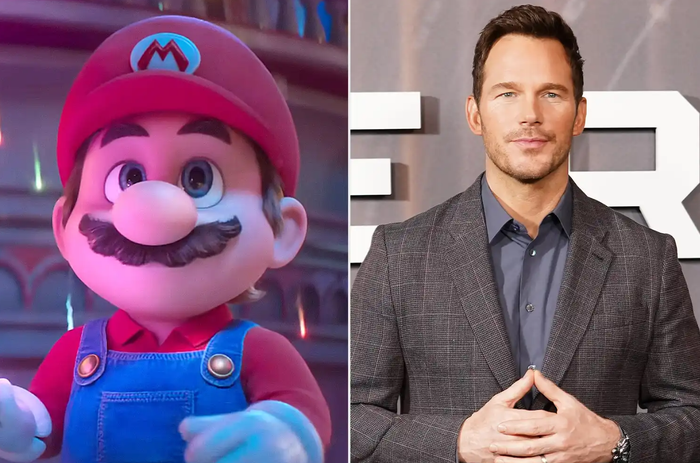 Dàn diễn viên Super Mario Galaxy khi đứng cạnh phiên bản hoạt hình Ảnh 1