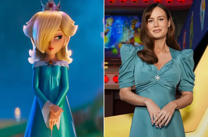 Dàn diễn viên Super Mario Galaxy khi đứng cạnh phiên bản hoạt hình Ảnh 7