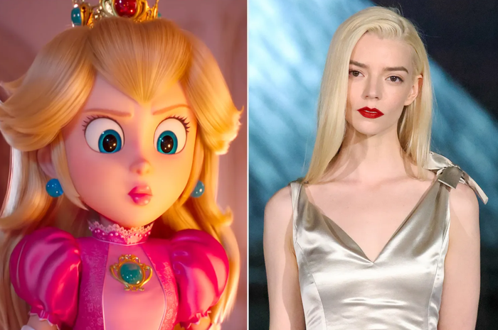 Dàn diễn viên Super Mario Galaxy khi đứng cạnh phiên bản hoạt hình Ảnh 2