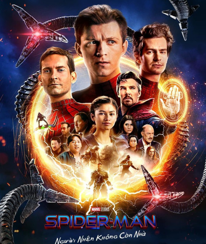 Màn hội ngộ lịch sử của ba thế hệ Người Nhện đã giúp bộ phim lập kỷ lục doanh thu ấn tượng ngay sau đại dịch.