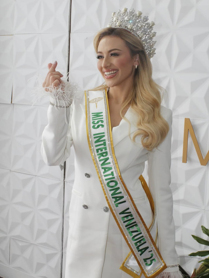 Người đẹp Venedzuela sẽ tham gia Miss International 2026.